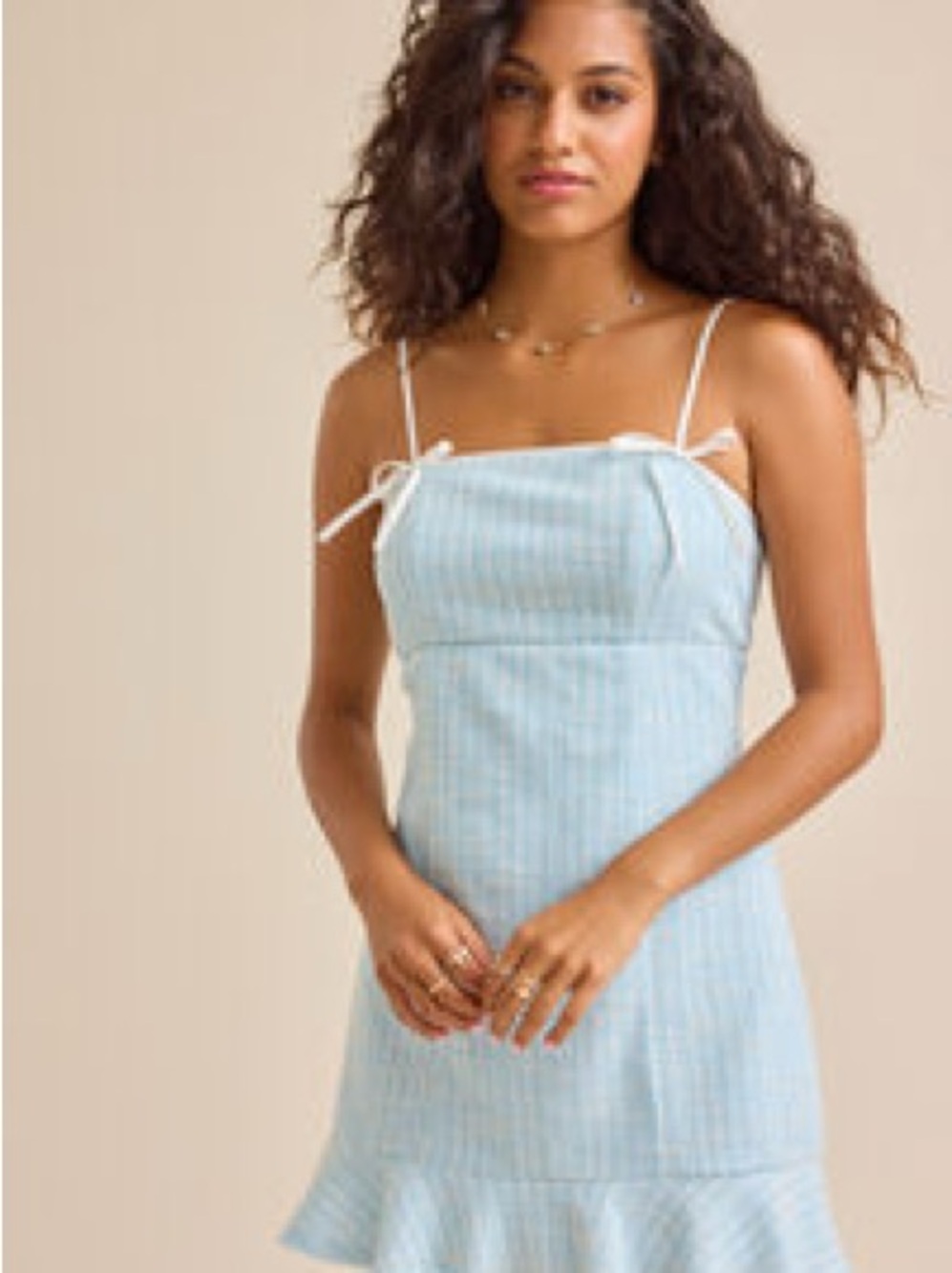 Charlette Tweed Mini Dress M NWT